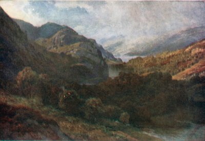 The Outflow of Loch Katrine, Perthshire by Henry Sutton Palmer