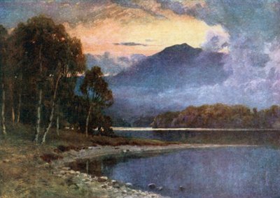 The Silver Strand, Loch Katrine, Perthshire by Henry Sutton Palmer