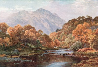 Veiled Sunshine, the Trossachs, Perthshire by Henry Sutton Palmer