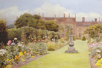 The Grass Walk, Helmingham Hall, 1892 by Henry Terry