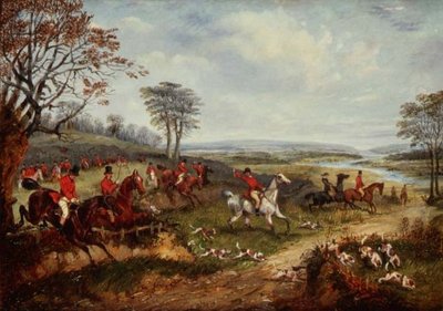 Breaking Cover by Henry Thomas Alken