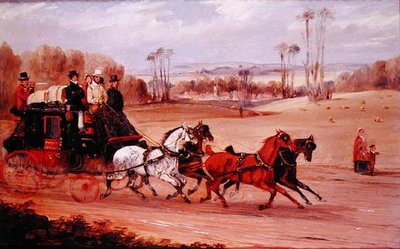Dover to London Coach by Henry Thomas Alken