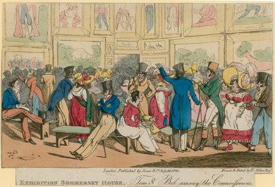 Exhibition Somerset House by Henry Thomas Alken