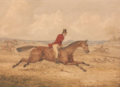 Going Along at a Slapping Pace by Henry Thomas Alken