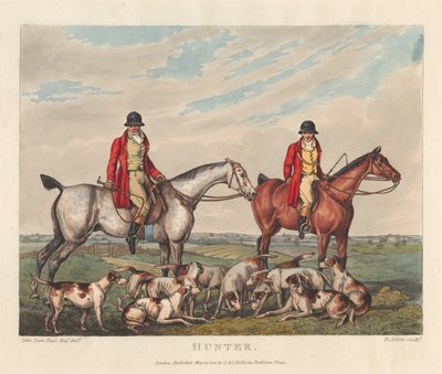 Horses [set of six]: 3. Hunter by Henry Thomas Alken