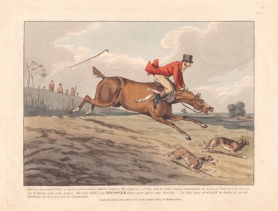 [Hunting Discoveries] ... Discover that your girts are broken ... by Henry Thomas Alken