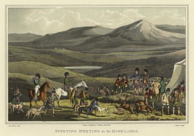 Sporting Meeting in the Highlands by Henry Thomas Alken