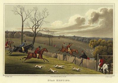 Stag Hunting by Henry Thomas Alken