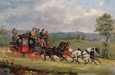 The Hull Mail on the Open Road by Henry Thomas Alken