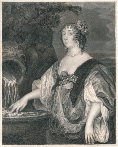Lucy Percy, Countess of Carlisle by Henry Thomas Ryall