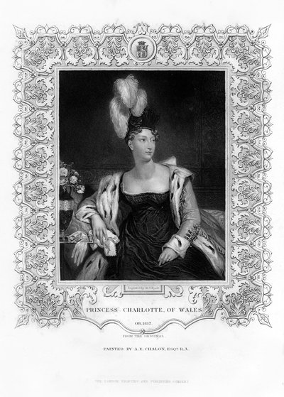 Princess Charlotte Augusta of Wales by Henry Thomas Ryall