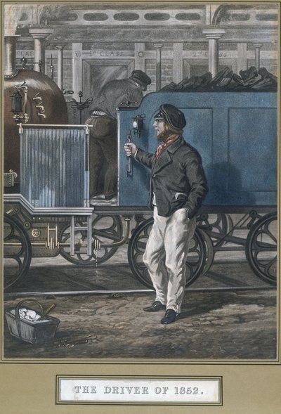 The Driver of 1852, engraved by John Harris (1811-65) published 26th May 1852 by Henry Thomas after Alken