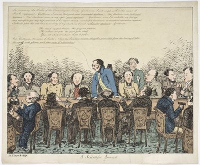 A Scientific Annual, 1837 by Henry Thomas after De La Beche