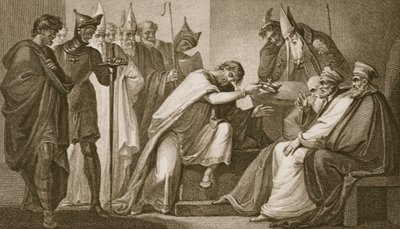 Edward II Resigning His Crown by Henry Tresham