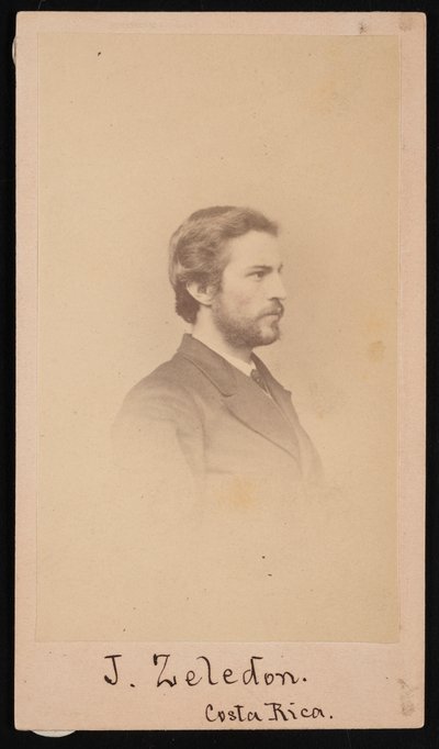 Portrait of Jose Castulo Zeledon by Henry Ulke