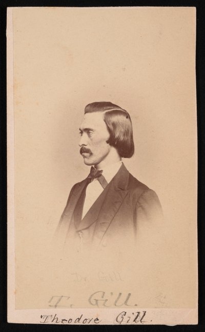 Portrait of Theodore Nicholas Gill by Henry Ulke
