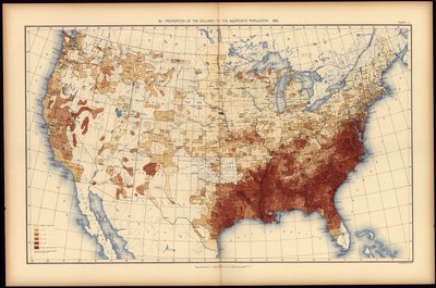 Statistical Atlas of the United States by Henry United States. Census Office. 11Th Census; Gannett