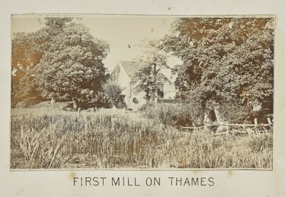 First Mill on Thames by Henry W. Taunt