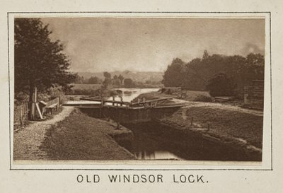 Old Windsor Lock by Henry W. Taunt
