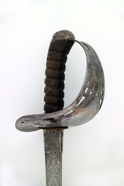 Artillery Officer’s Sword Belonging to Captain Tyrwhitt Pulman, Bengal Artillery, 1859 by Henry Wilkinson