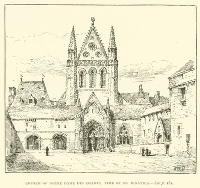 Church of Notre Dame des Champs, Time of St Ignatius by Henry William Brewer