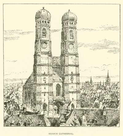 Munich Cathedral by Henry William Brewer