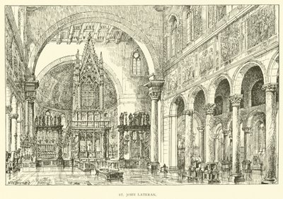 St John Lateran by Henry William Brewer