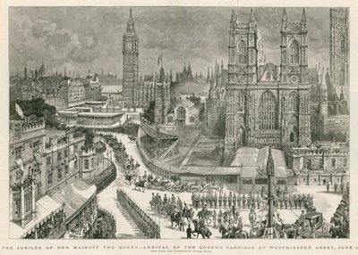 The Jubilee of Her Majesty the Queen - arrival of the Queen