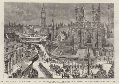 The Jubilee of Her Majesty the Queen, Arrival of the Queen