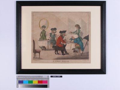 A Chop House, 1781 by Henry William Bunbury