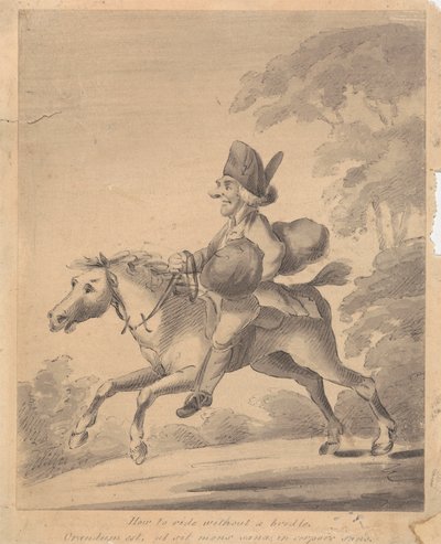 How to Ride without a Bridle by Henry William Bunbury