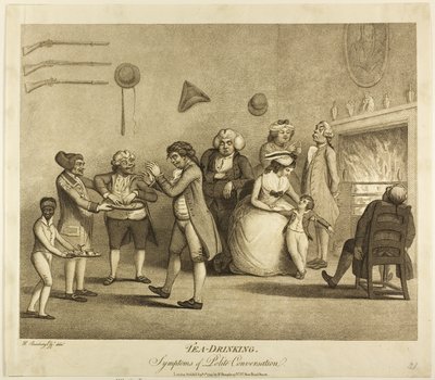 Tea Drinking by Henry William Bunbury