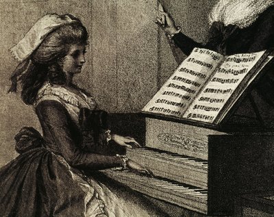 The Music Lesson by Henry William Bunbury