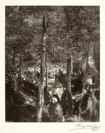 A Sermon in the Open Air by Henry Wolf