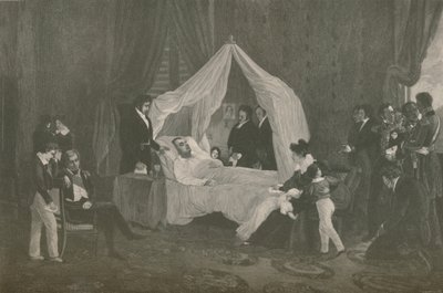 Death of Napoleon I by Henry Wolf