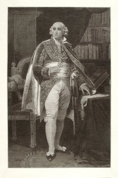 Jean Jacques Regis de Cambaceres, Duke of Parma by Henry Wolf