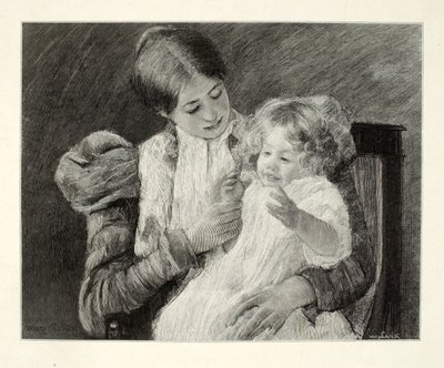 Mother and Child by Henry Wolf