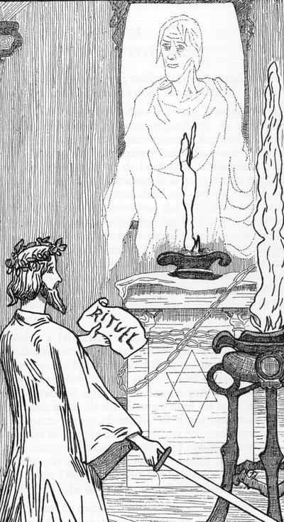 Evocation of Spirits by Henry de Malvost from 