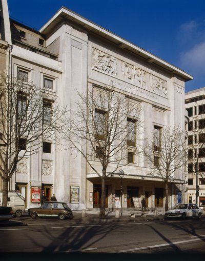 Theatre des Champs-Elysees by Henry van de Perret Auguste (1874 1954) & Perret Gustave (1876 1952) Velde