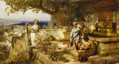 At the Well by Henryk Siemieradzki