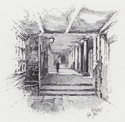 The Cloisters by Herbert (after) Railton