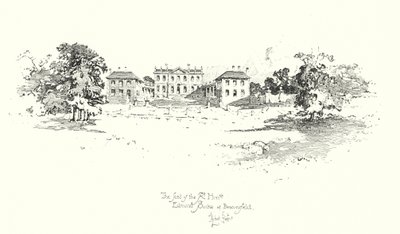 The Seat of Edmund Burke, Beaconsfield by Herbert (after) Railton