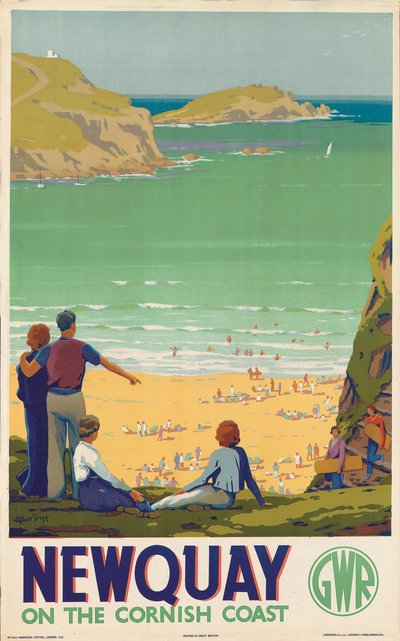 Newquay by Herbert Alker Tripp