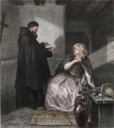 Juliet in the Cell of Friar Lawrence by Herbert Bourne