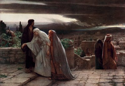 The Return from Calvary by Herbert Gustave Schmalz