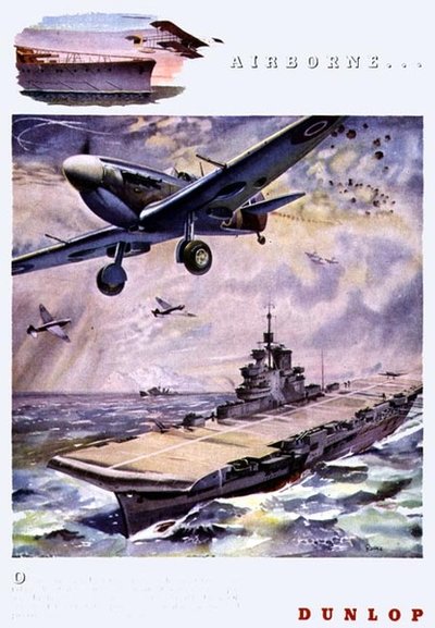 Airborne, advertisement for Dunlop Tyres from 