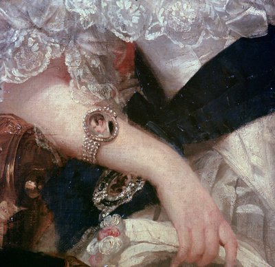 Detail of a Portrait of Queen Victoria by Herbert Luther Smith