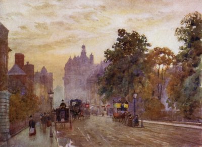 Westward from Hyde Park Corner by Herbert Menzies (after) Marshall