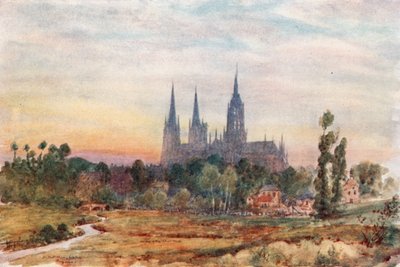 Bayeux from the Meadows by Herbert Menzies Marshall