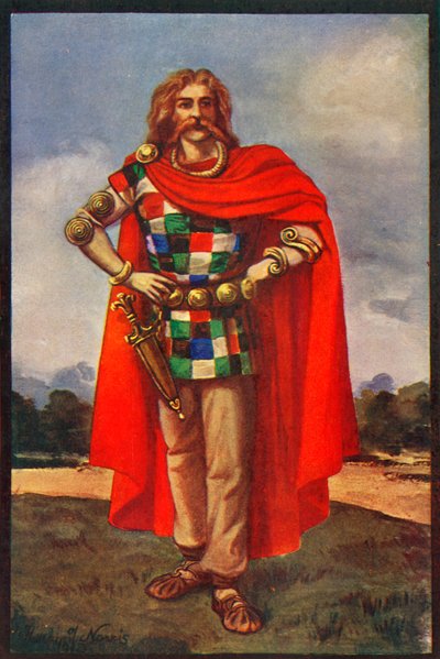 A Celtic Chieftain in Civil Dress by Herbert Norris